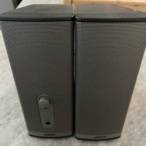 Bose companion series speakers.